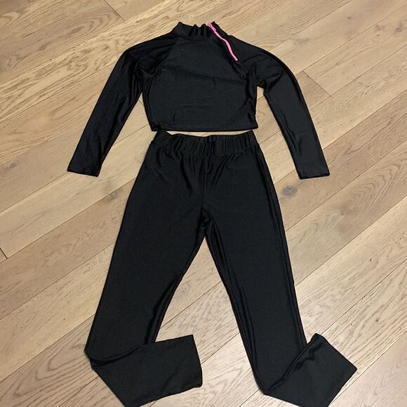 Keep Breathin Lounge Set - Black- NWOT - Picture 6 of 7
